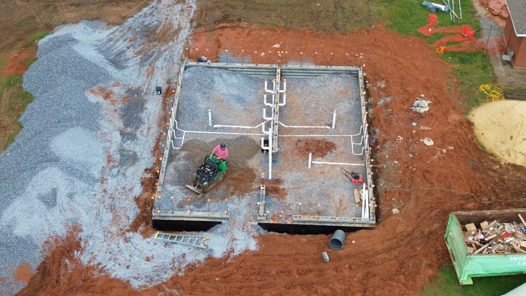 Photo of Jacksonville High School Restroom Building.